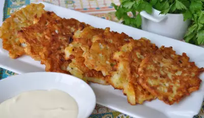 Чешские картофельные оладьи bramborák