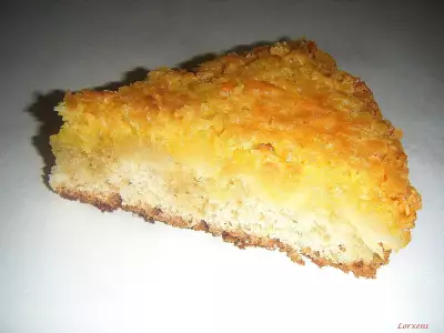Ананасовый пирог с кокосовой карамелью