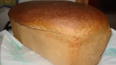 Хлеб - французский - на минеральной воде с газом (даже для чайников со свистком!)