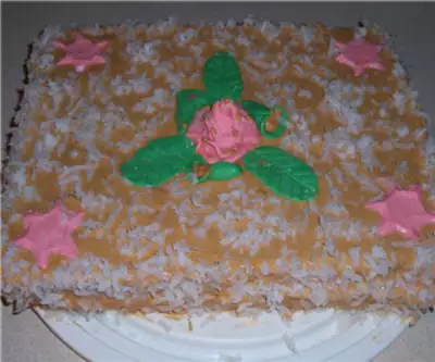 Торт"розовая мечта"