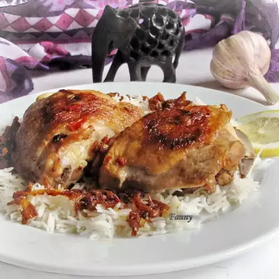 Сенегальская ясса - маринованная курица
