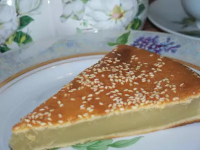 Куи бакар (малазийский ванильный пирог)