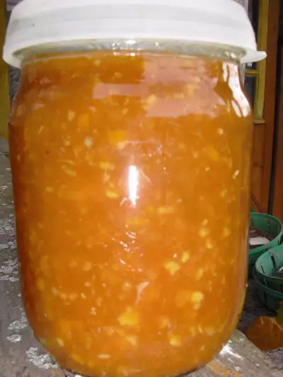 Острый апельсиново-яблочный соус