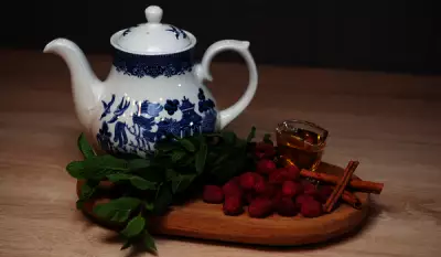 Малиновый чай