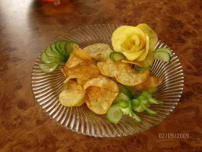 Картофельные  чипсы