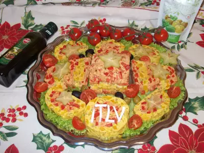 "itlviva españa" куриный рулет с болгарским перцем и оливками