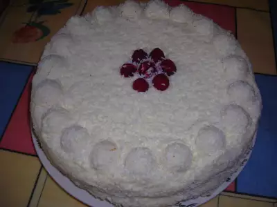 Торт " рафаелло"
