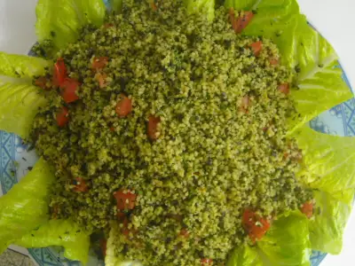 Таббулех (салат из кус-куса с травами)