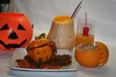 Кулинарное трио для празднования  хеллоуина