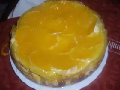Апельсиновый чизкейк