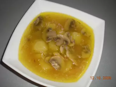 Супчик с грибами