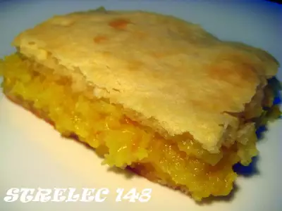 Пирог апельсиновый с ликёром куантро