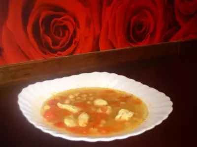 Суп а-ля масала (с нутом)