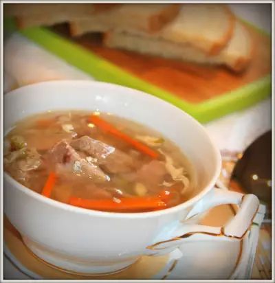 Гречневый суп с языком (тест-драйв)