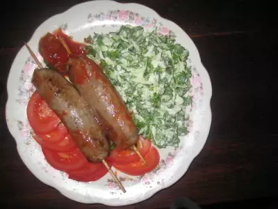 Колбаски с язмой по татарски