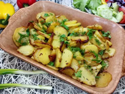 Запеченный картофель (картофель анна)