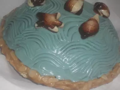 Торт "дары моря" (без выпечки).