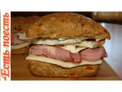 Сандвичи - два рецепта. простая и необычная начинка.