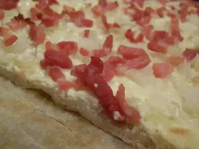 Пламенный пирог (flammkuchen)