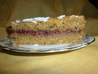 Тирольский торт из гречневой муки ( torta ladina di grano saraceno)