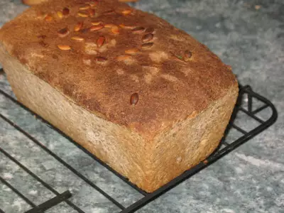 Хлеб ржаной от таттр на закваске.
