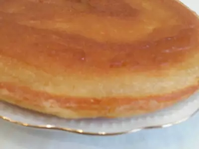 Пирог без сахара на сковороде, за 10 минут