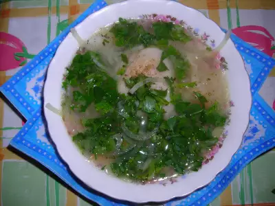 Бишбармак (суп-салма)