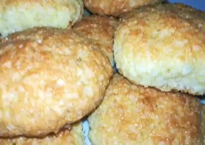 Воздушное кокосовое печенье