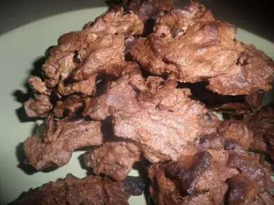 Печенье с кокосовой стружкой и шоколадом гавайское