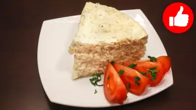 Запеканка из рыбы с рисом, простая в приготовлении и очень вкусная