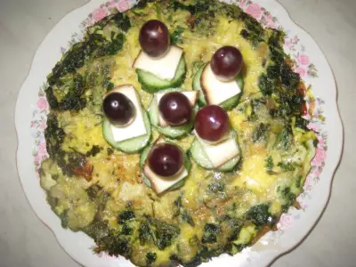 Жаркое из яиц на овощной подушке шесть бакинских коммерсантов