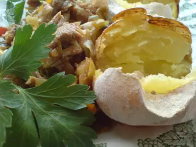 Картофель печёный/картошечка,бульба.....