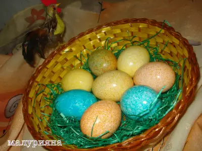 Яйца " пятнистые"