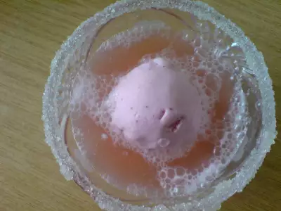 Десерт розовая серенада