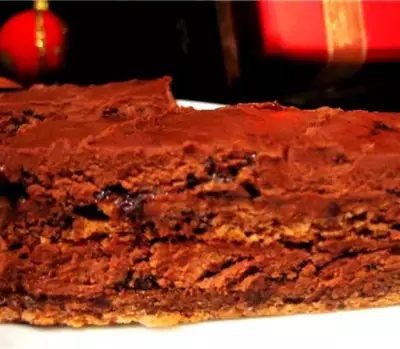По мотивам шоколадного торта "бахус" от шоколатье из парижа роберта линкс(без муки!!!)