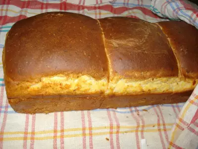 Хлеб пшеничный с сыром