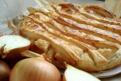 Домашний луковый пирог onion pie