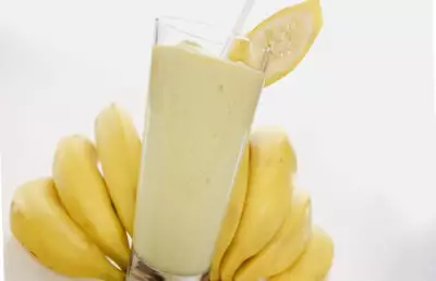 Легкий банановый мусс коктейль