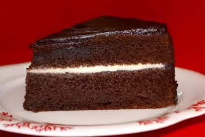 Шоколадный французский торт в духовке