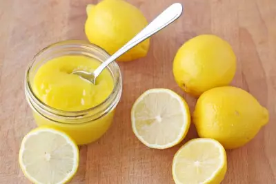 Нежный лимонный крем на десерт