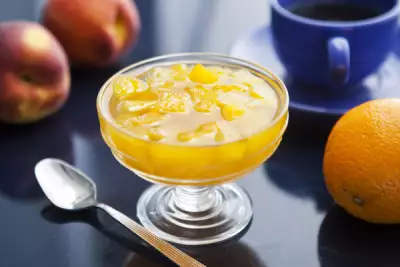 Ароматное персиковое варенье с апельсином
