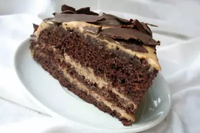 Торт «Мокко» с темным шоколадом