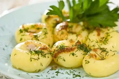 Польские клецки из картофеля