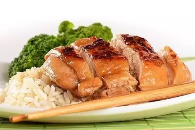 Куриное филе с медом и соевым соусом по-японски
