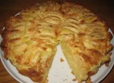 Яблочный пирог по-татарски