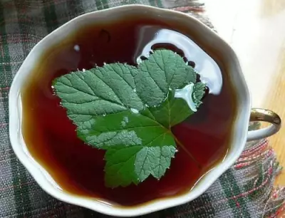 Чай татарский со смородиной и медом