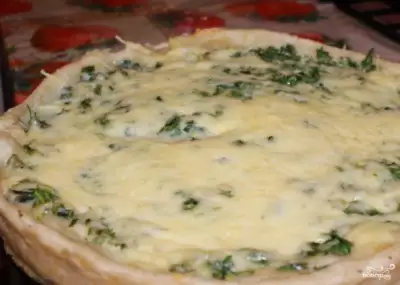 Армянский пирог с зеленью