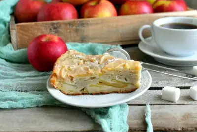 Яблочный пирог Елены Чекаловой