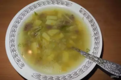 Суп из говядины с вермишелью