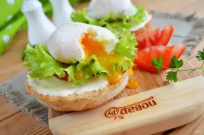 Бутерброд с яйцом (мастер класс)